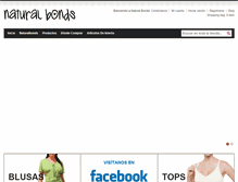 Tablet Screenshot of naturalbonds.com